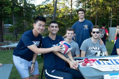 Men's volleyball club sport